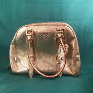 Prada Gold Purse